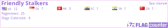 http://s04.flagcounter.com/count/G99c/bg_FFFFFF/txt_9170D4/border_E3A1F0/columns_6/maxflags_100/viewers_Friendly+Stalkers+/labels_1/pageviews_1/flags_1/